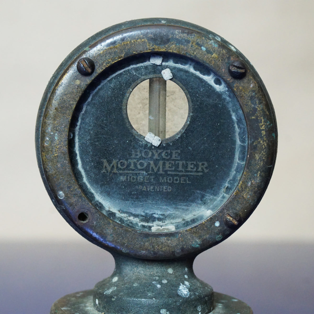 1910s–1920s Antique BOYCE MOTOMETER Midget Model Patented Dog Bone