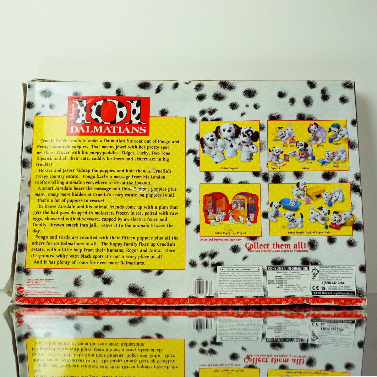 1999 Vintage DISNEY 101 Dalmatians #66466 Super Deluxe Collectible