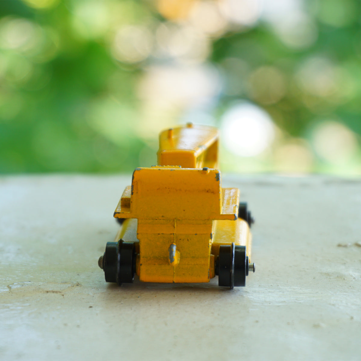 1964 Vintage MATCHBOX Series No. 8: Yellow Caterpillar D8