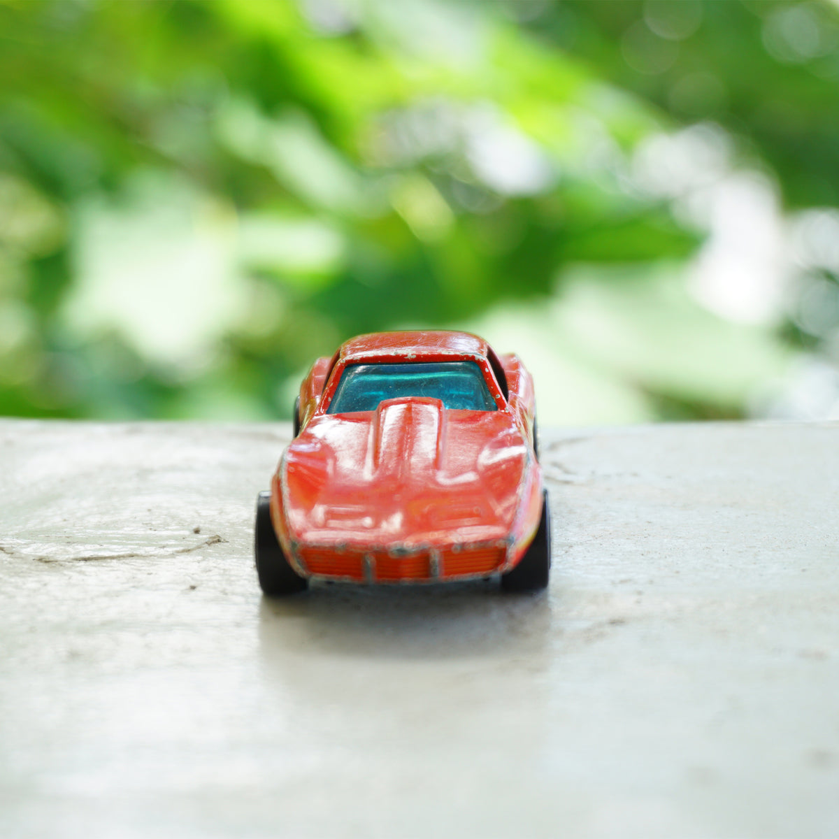 1980 Vintage Diecast HOT WHEELS Red Corvette Stingray Car