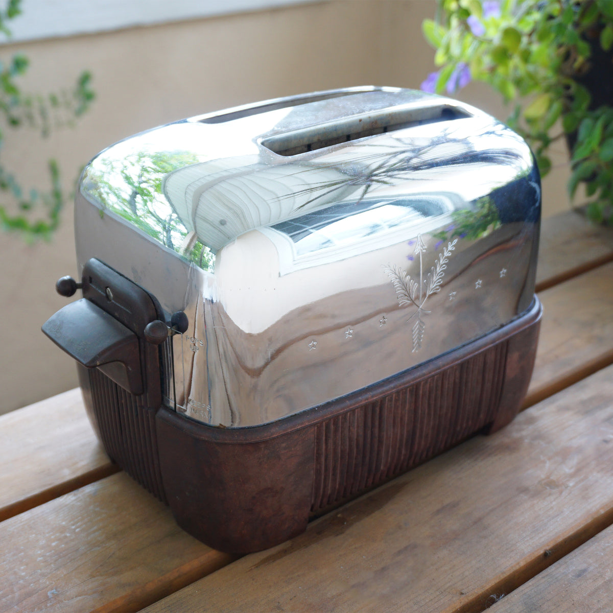 Vintage Mid-century Chrome GE Toaster, General Electric Automatic Popup  Toaster, Atomic Era Toaster, 50's Kitchen Appliance 