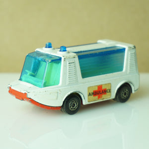 1971 Vintage Diecast MATCHBOX Superfast MB 64 Stretcha Fetcha Ambulance. Made in England by Lesney.
