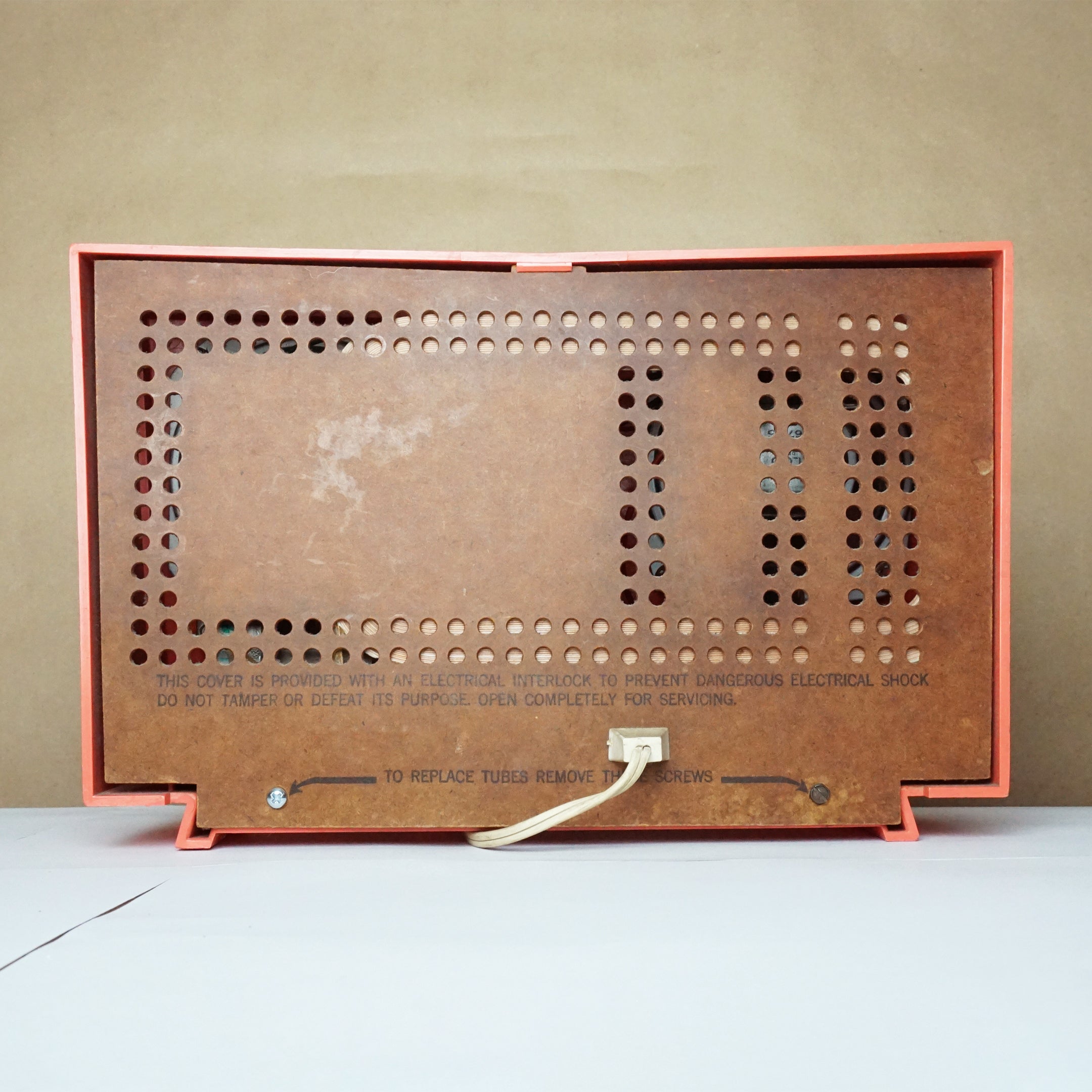 1959 Vintage PHILCO G826-124  Tube Radio in "Flame" w/ Bluetooth Tech.