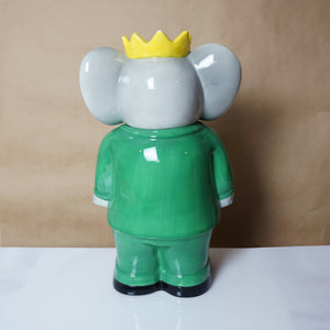 1997 Vintage PFALTZGRAFF Treasure Craft BABAR Elephant 14” Cookie Jar (1/1000)