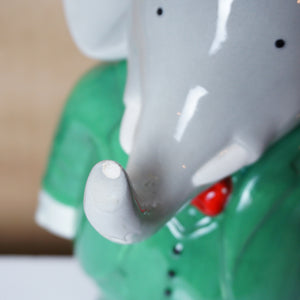 1997 Vintage PFALTZGRAFF Treasure Craft BABAR Elephant 14” Cookie Jar (1/1000)