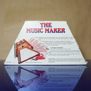 Vintage THE MUSIC MAKER "Перепелочка" Lap Harp Instrument. Made in Belarus.