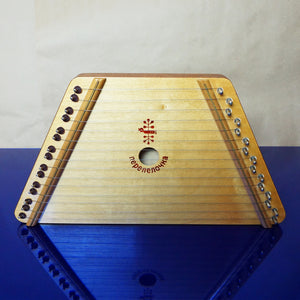Vintage THE MUSIC MAKER "Перепелочка" Lap Harp Instrument. Made in Belarus.