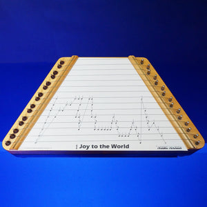 Vintage THE MUSIC MAKER "Перепелочка" Lap Harp Instrument. Made in Belarus.