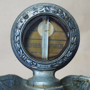 1916–1927 Antique BOYCE MOTOMETER Chevy Monogram Junior Winged Radiator Cap