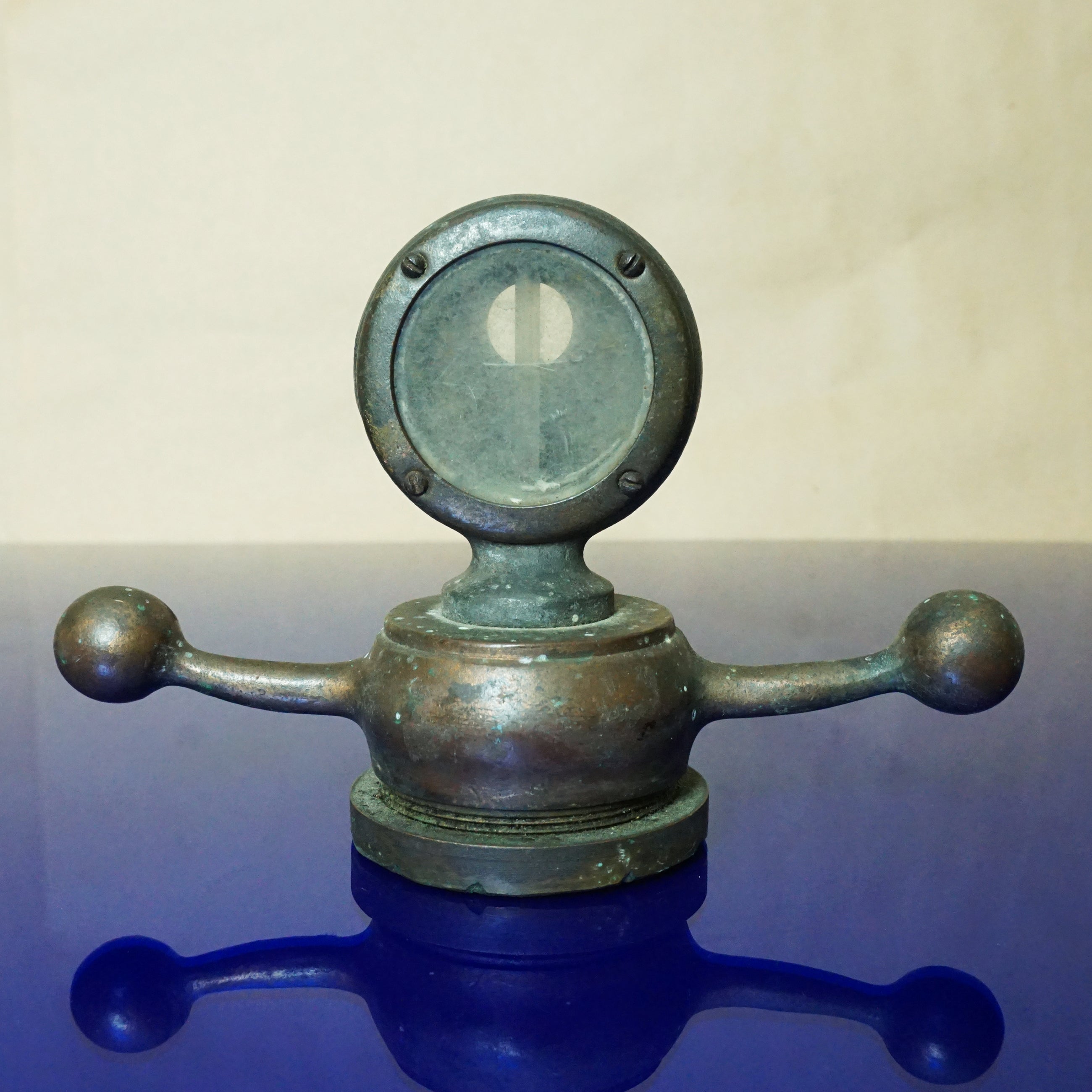 1910s–1920s Antique BOYCE MOTOMETER Midget Model Patented Dog Bone Radiator Cap