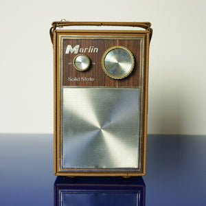 1960s Vintage MARLIN Solid State AC-120 Radio Speaker w/ Bluetooth. New York, NY.