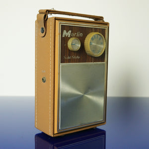 1960s Vintage MARLIN Solid State AC-120 Radio Speaker w/ Bluetooth. New York, NY.
