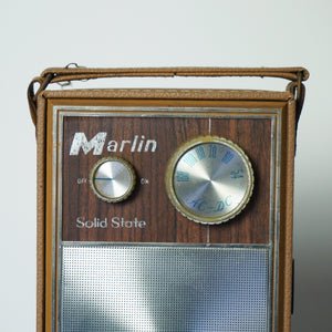 1960s Vintage MARLIN Solid State AC-120 Radio Speaker w/ Bluetooth. New York, NY.
