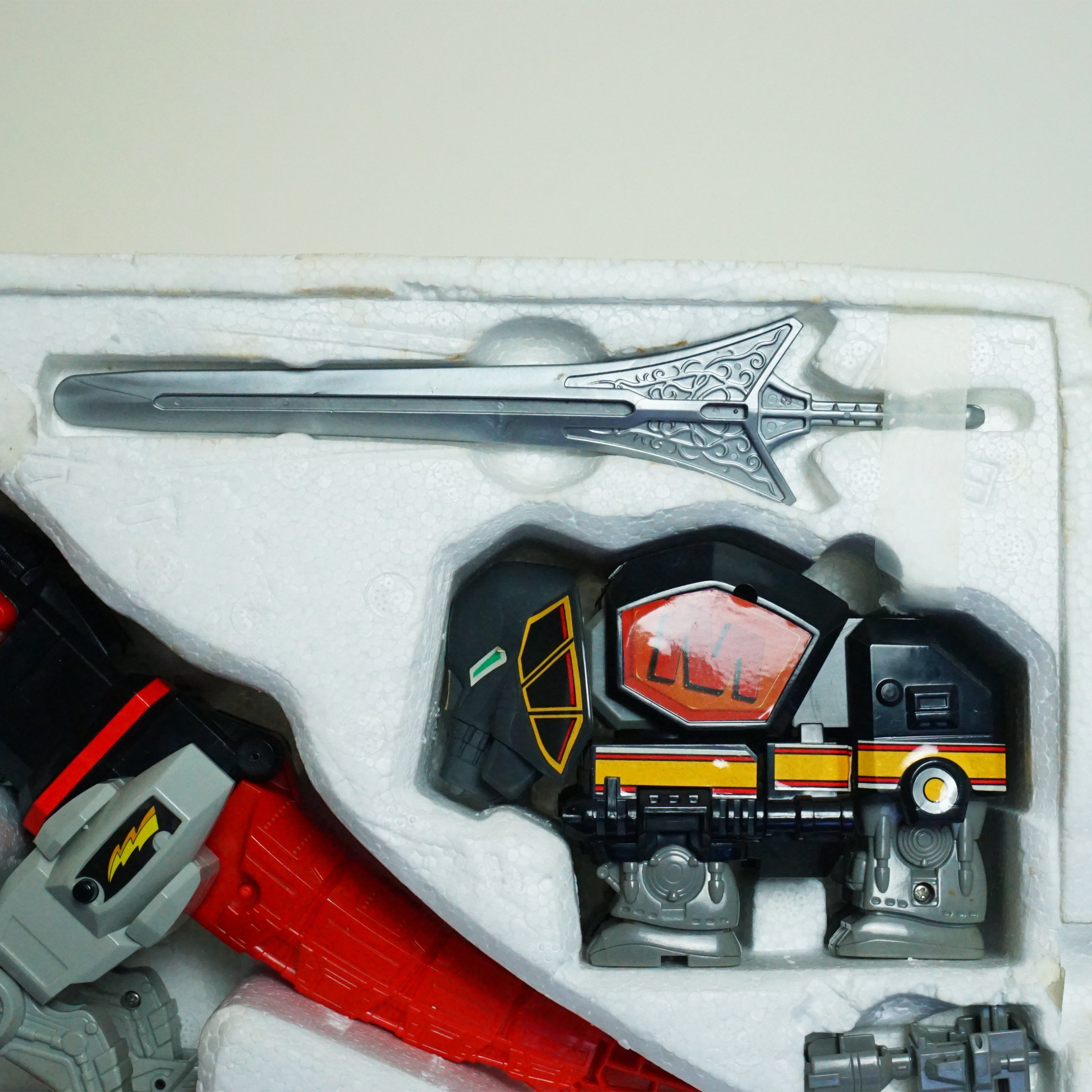 1993 Vintage BANDAI 2260 Mighty Morphin Power Rangers Deluxe Set Megazord