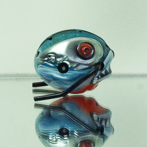 2013 Tin Litho WELBY x TIN TREASURES Piranha Wind-Up Toy.  India.