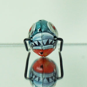 2013 Tin Litho WELBY x TIN TREASURES Piranha Wind-Up Toy.  India.