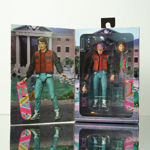 2015 UNIVERSAL Back to the Future 2 Ultimate Marty McFly 7" Action Figure Set