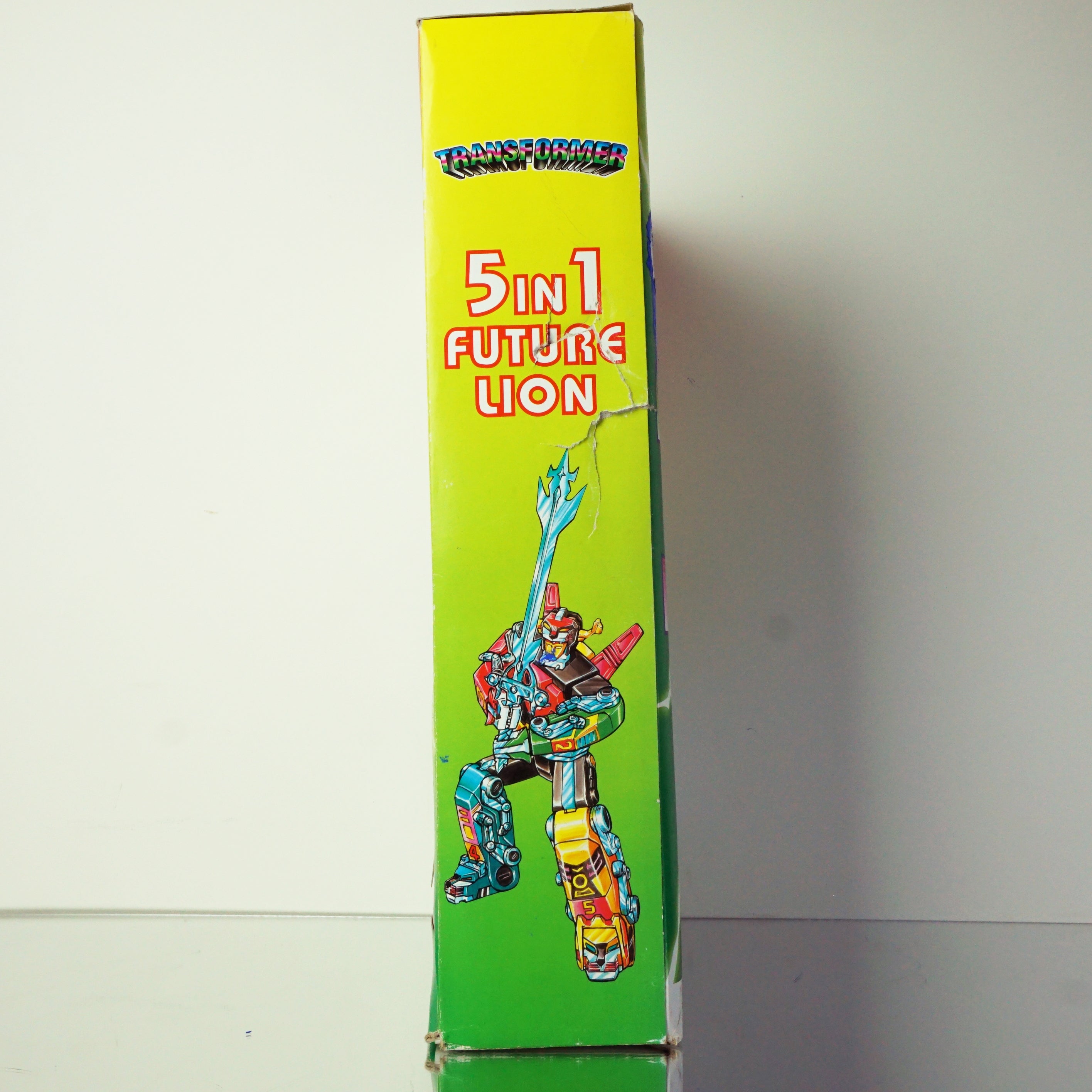 1990s-2000s Vintage Knockoff TRANSFORMER 5-in-1 Future Lion Action Figure
