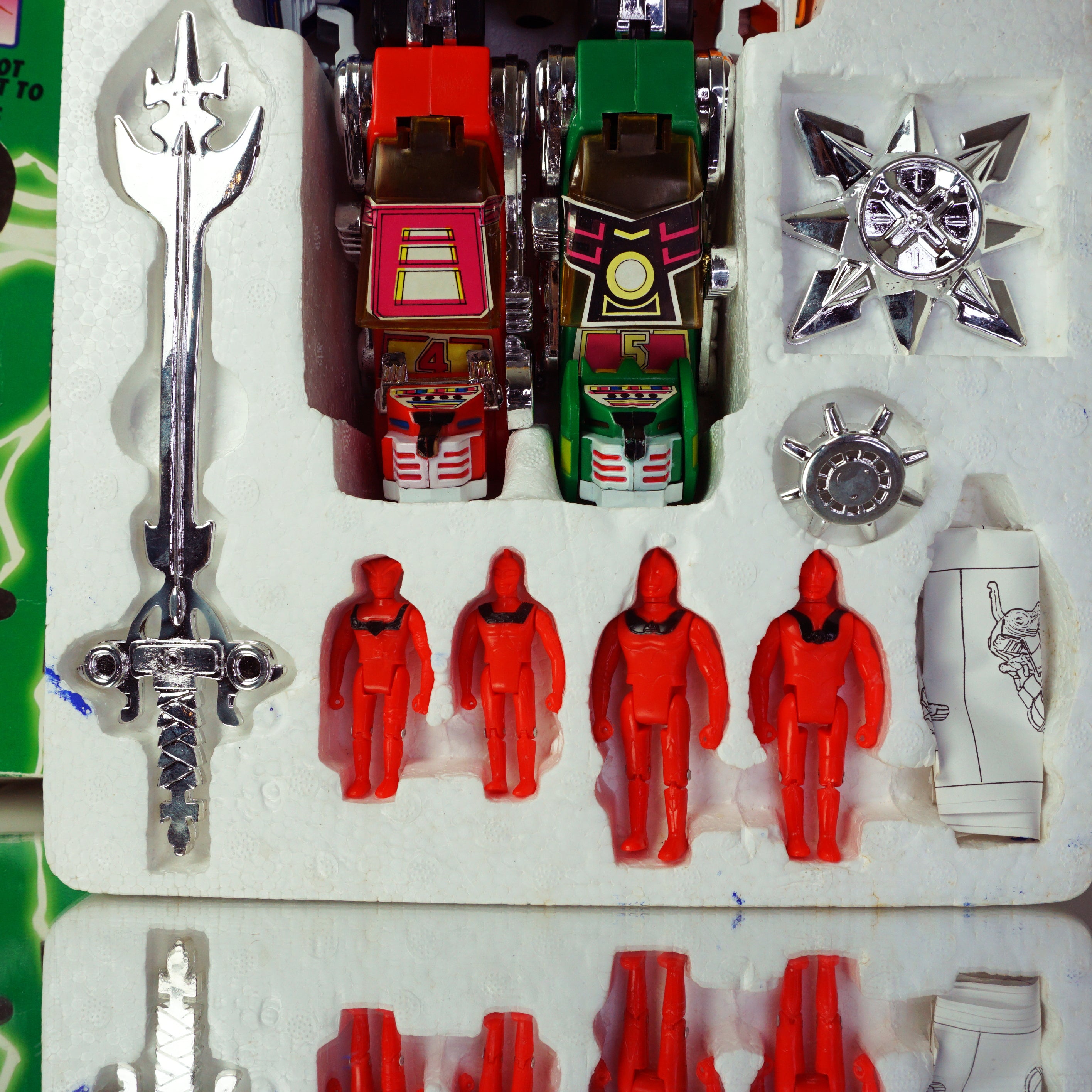 1990s-2000s Vintage Knockoff TRANSFORMER 5-in-1 Future Lion Action Figure