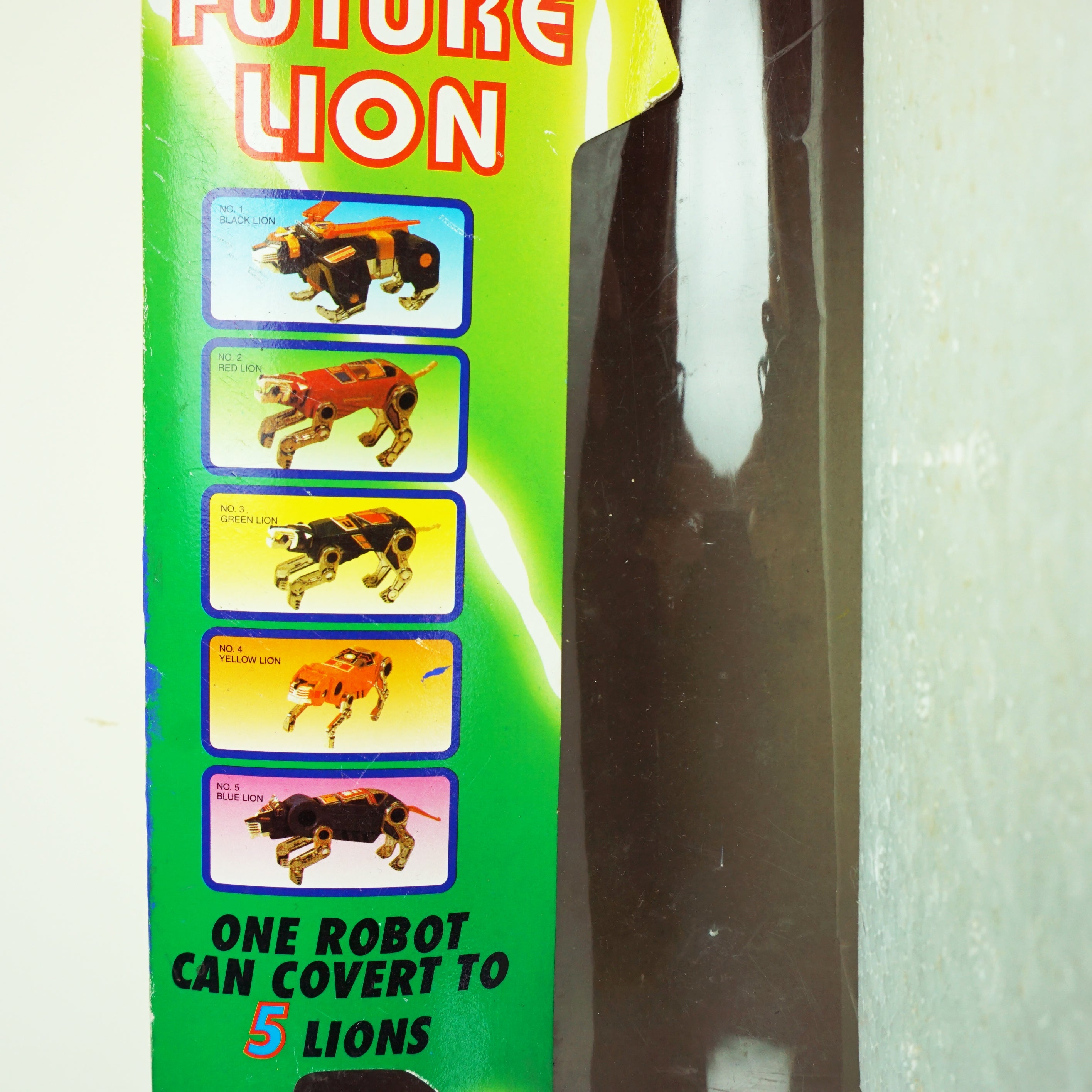 1990s-2000s Vintage Knockoff TRANSFORMER 5-in-1 Future Lion Action Figure