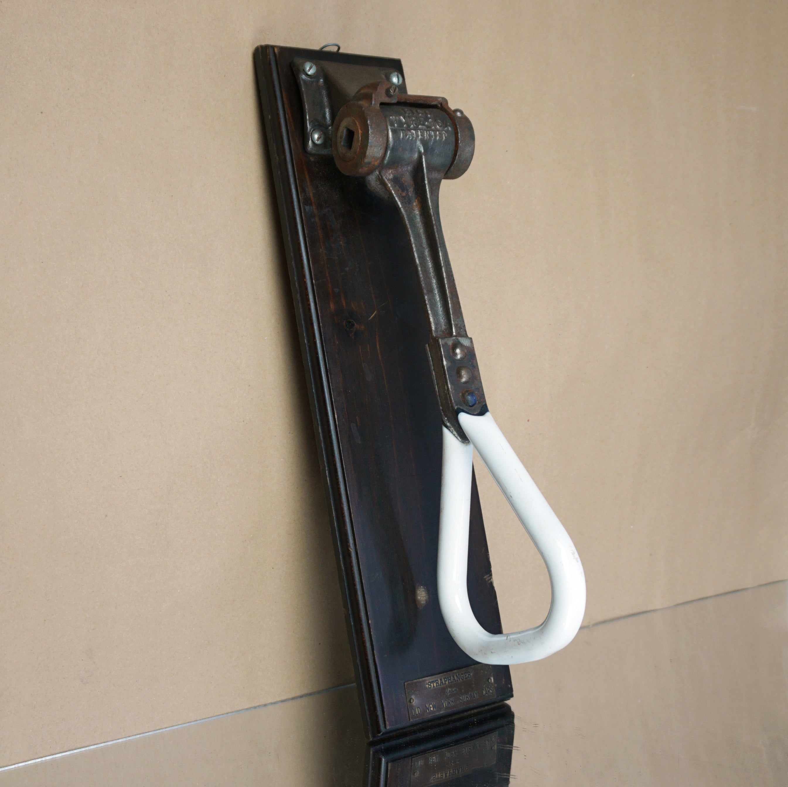 1920s–30s Vintage NYC Subway 'Straphanger' Passenger Hand Strap