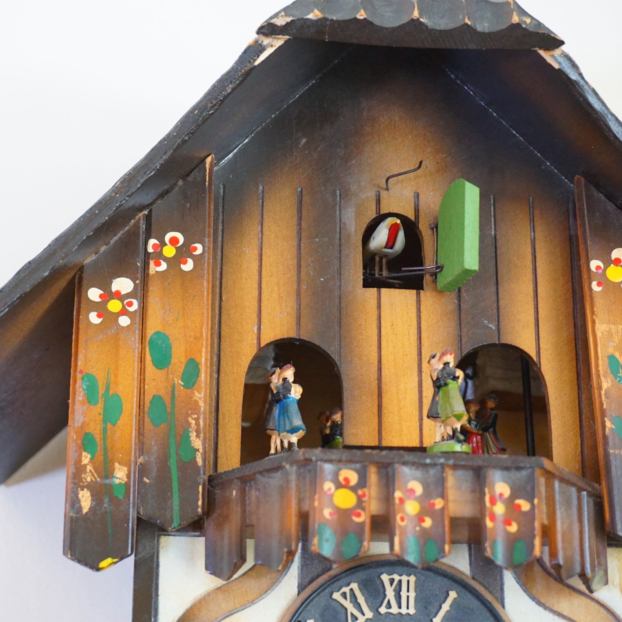 1975 Vintage EMIL SCHMECKENBECHER Cuckoo Clock Regula 25 Movement Music Box. Made in West Germany.