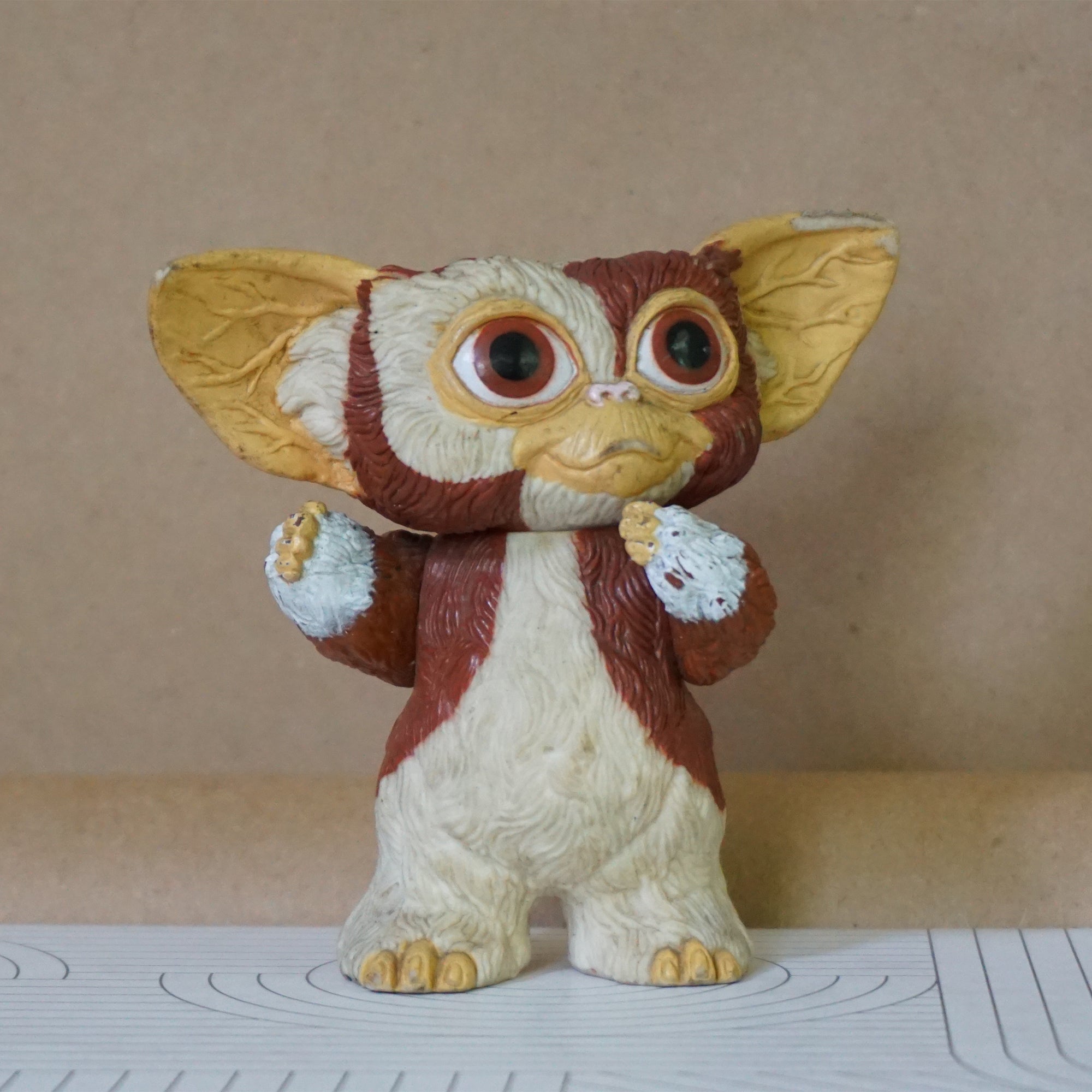 1984 Warner Brothers LJN Gremlins Mogwai GIZMO 3.5" Vinyl Figure