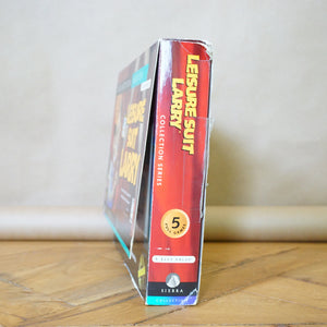 1997 SIERRA Leisure Suit Larry Collection Series. 5 Full Games in 2 CD's and 2 Books. In Box.