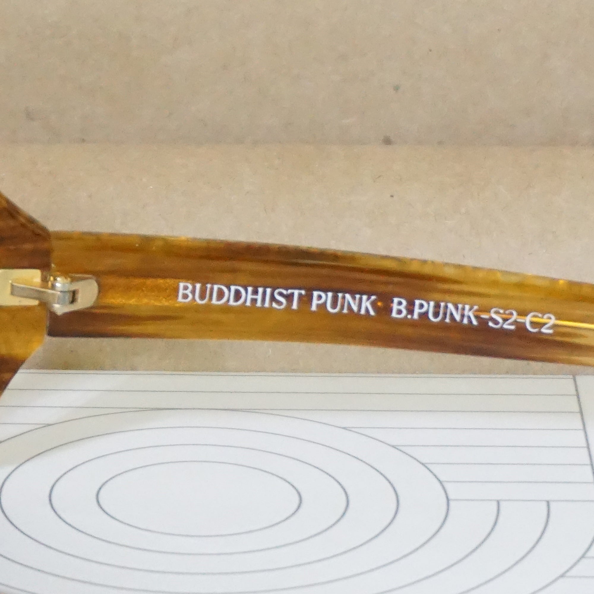 BUDDHIST PUNK Sunglasses Rectangular S2-C2 Tortoise Shell and Brown. Model: 6BP2C2TSHELL