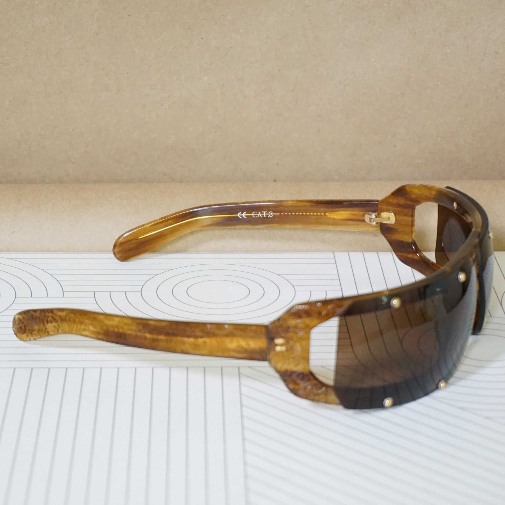 BUDDHIST PUNK Sunglasses Rectangular S2-C2 Tortoise Shell and Brown. Model: 6BP2C2TSHELL