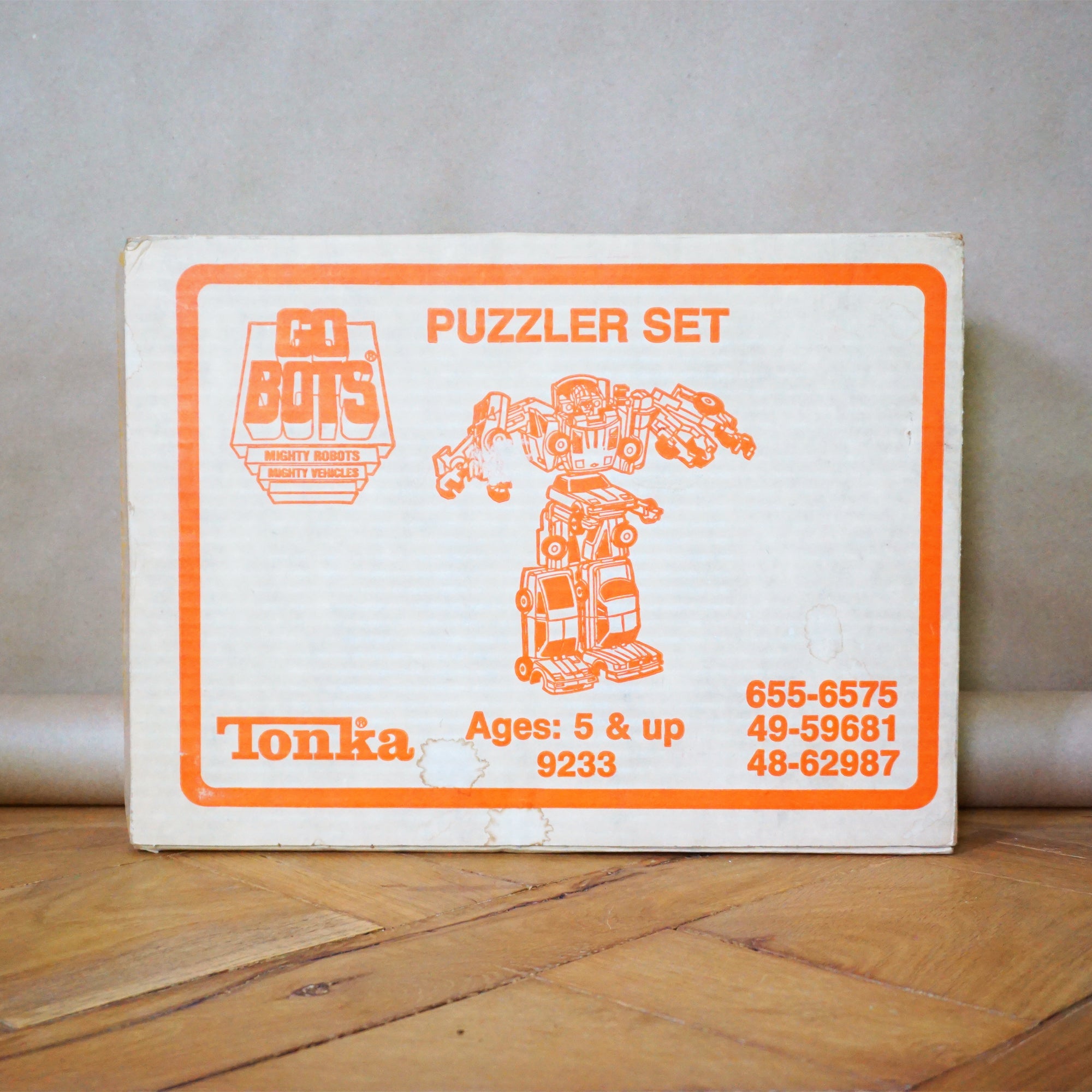 1986 TONKA GoBots® Renegade Combiners Puzzler Complete Set w/ Mailer Box. Made in Japan by Bandai.