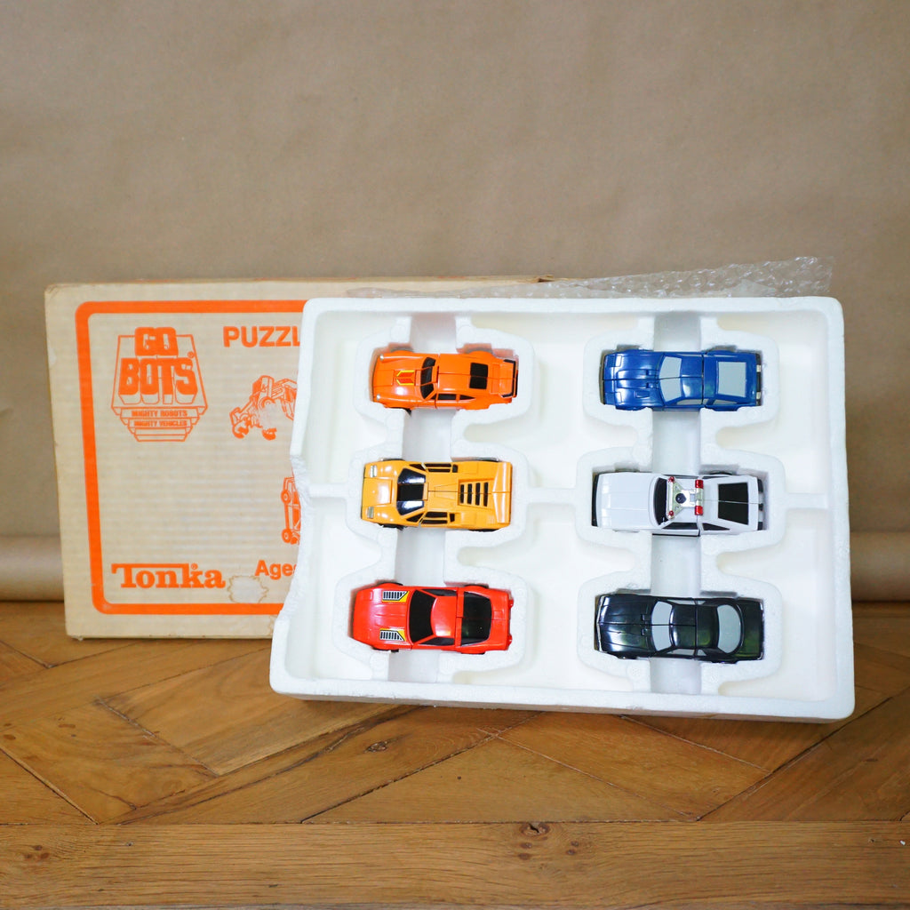 1986 TONKA GoBots® Renegade Combiners Puzzler Complete Set w/ Mailer Box. Made in Japan by Bandai.