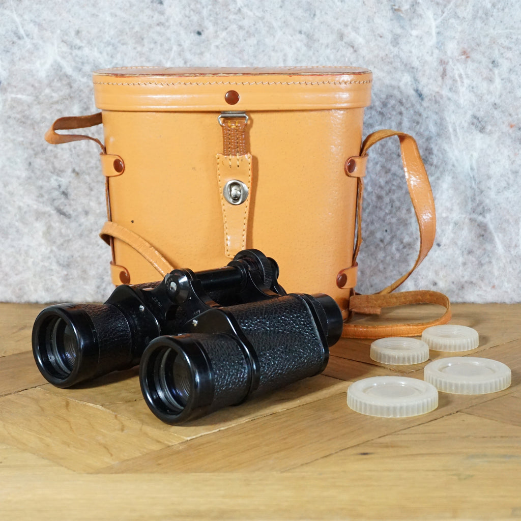 Vintage ZENITH 7x35 Field 65, Multi Coated Optics Binocular with Original Case, No. 65372