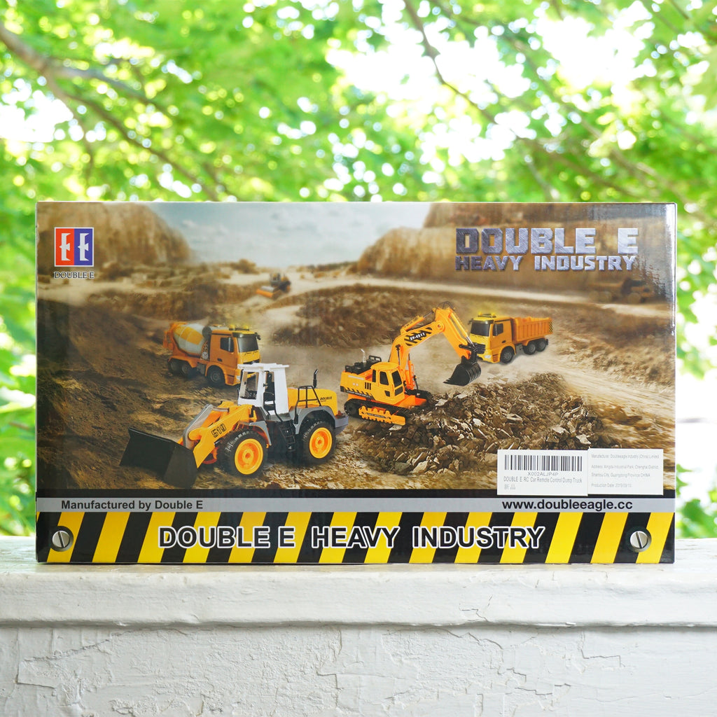 DOUBLE E Heavy Industry Remote Control Mercedes-Benz Construction Dump Truck. RC Car. NIB.