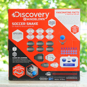 DISCOVERY #Mindblown Soccer Snake DIY Robotic Build & Play Kit. STEM Gift Ages 8+