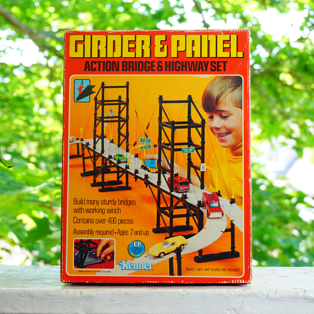 1976 Vintage KENNER Girder & Panel Action Bridge and Highway Set #72070
