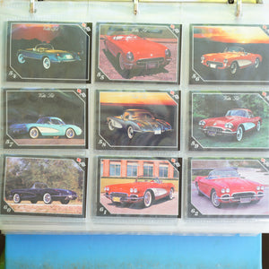 Complete Car Cards Collector's Book. Mustang, Harley Davidson, Vette, Exotic Dreams, Voitures De Rêve.