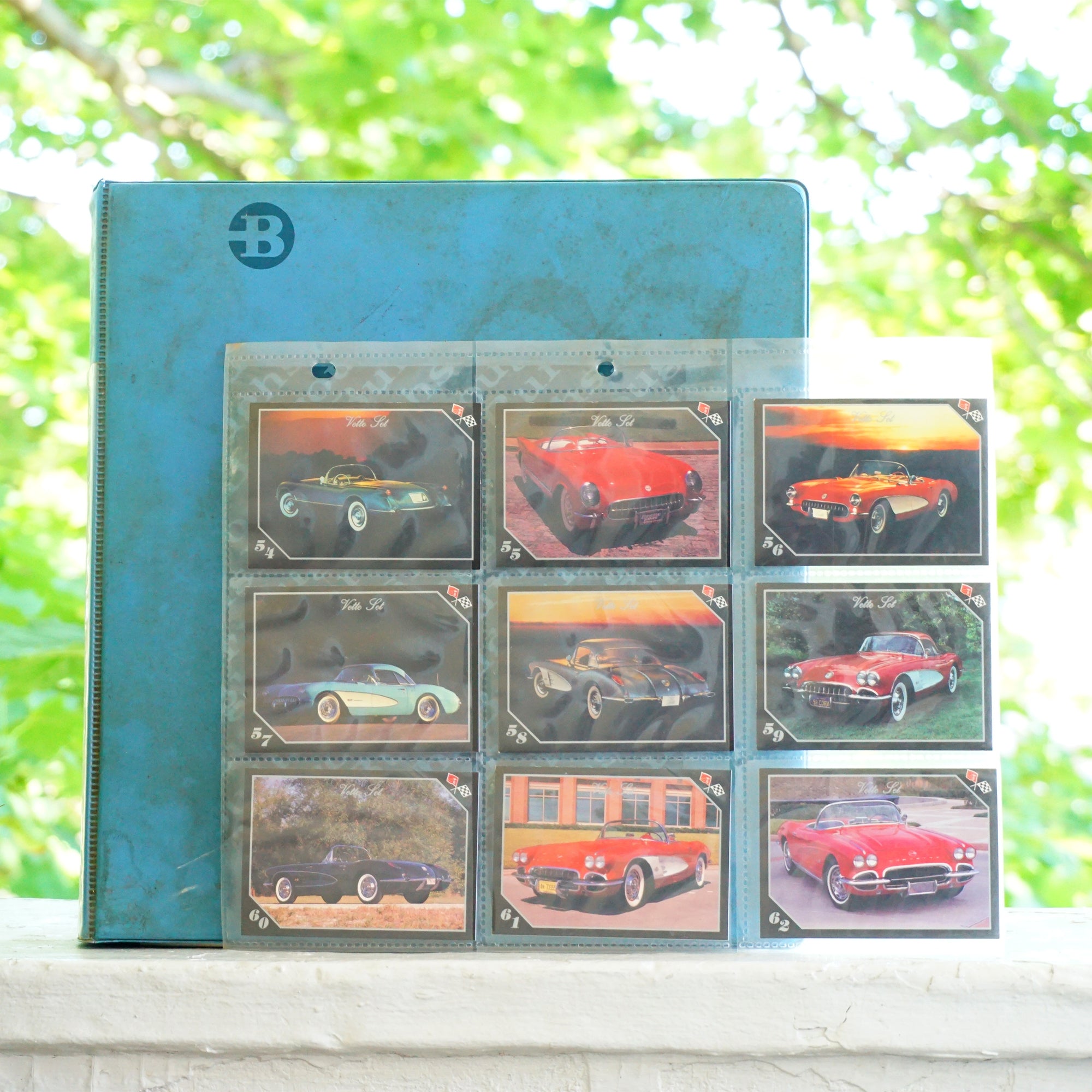 Complete Car Cards Collector's Book. Mustang, Harley Davidson, Vette, Exotic Dreams, Voitures De Rêve.