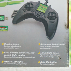 DROMIDA Ominus Quadcopter RTF Green. Model DIDE01GG. Best Drone Gift.