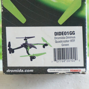 DROMIDA Ominus Quadcopter RTF Green. Model DIDE01GG. Best Drone Gift.