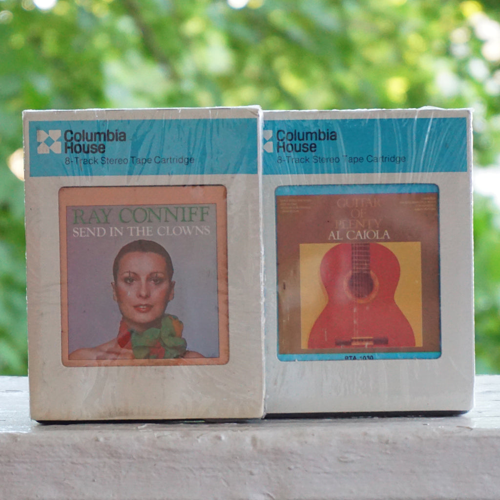 1970s Lot of 2 x 8-Track Stereo Tape Cartridges: RAY CONNIFF, AL CAIOLA