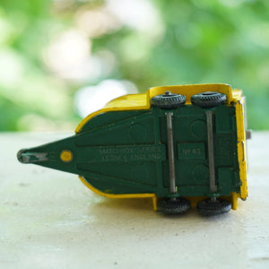 1968 Vintage Diecast MATCHBOX Series No. 43 Pony Trailer. Made in England by Lesney.