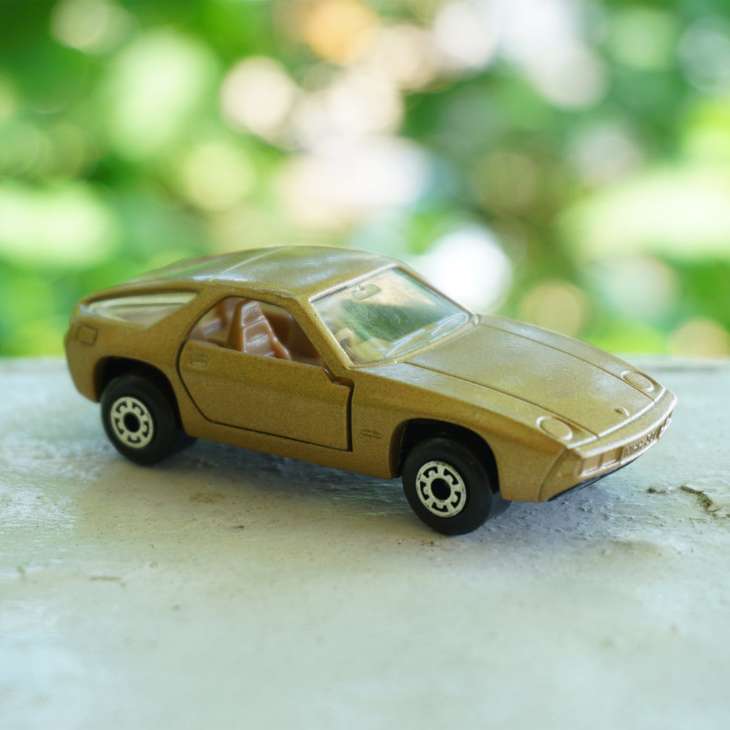 1979 Vintage Diecast MATCHBOX Superfast No. 59: Tan Porsche 928. Made in England by Lesney..