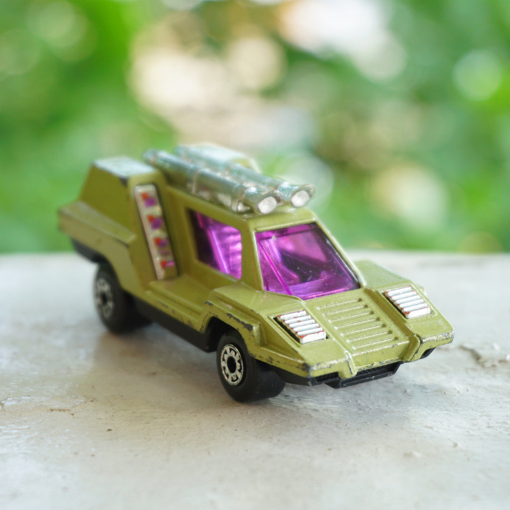 1975 Vintage Christian Falkensteiner MATCHBOX Superfast No. 68: Avocado Cosmobile. Made in England by Lesney.