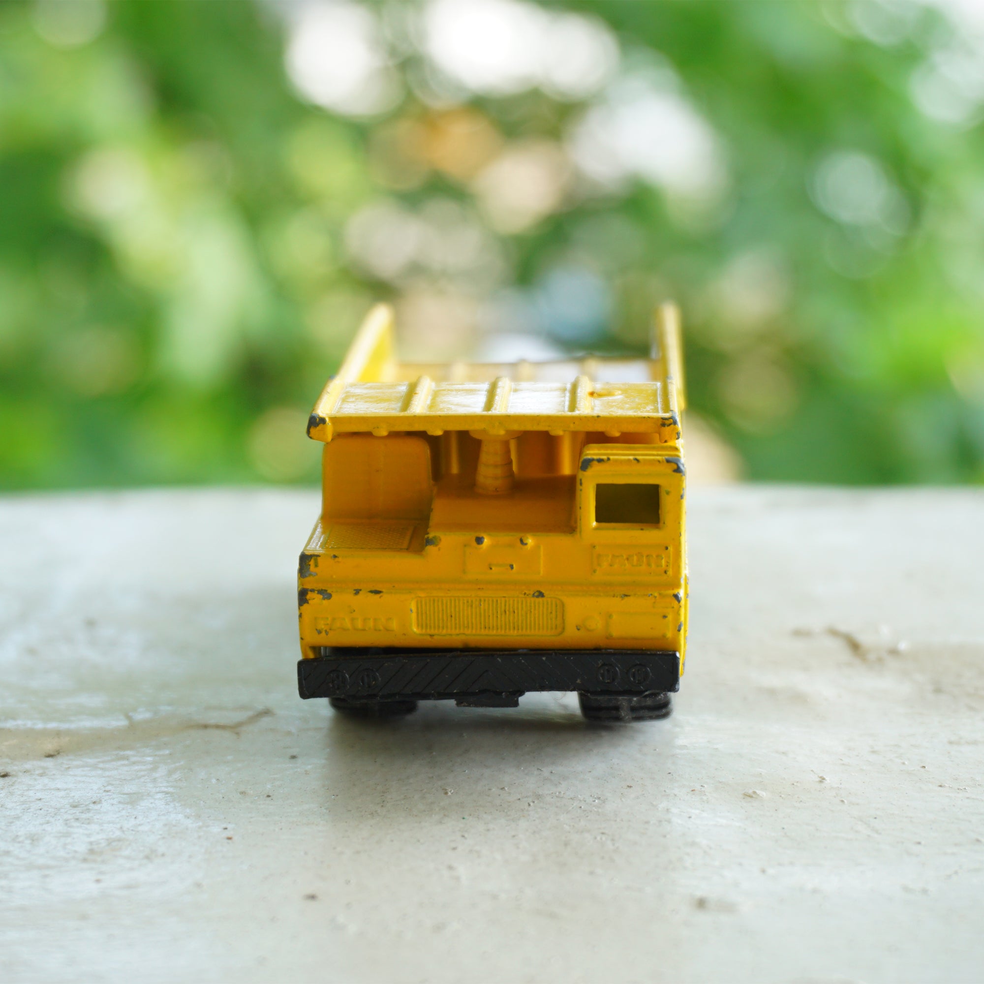 1976 Vintage MATCHBOX Superfast No. 58: Faun Dump Truck. Made in England by Lesney...
