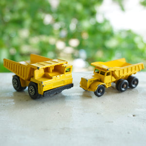 1976 Vintage MATCHBOX Superfast No. 58: Faun Dump Truck. Made in England by Lesney...