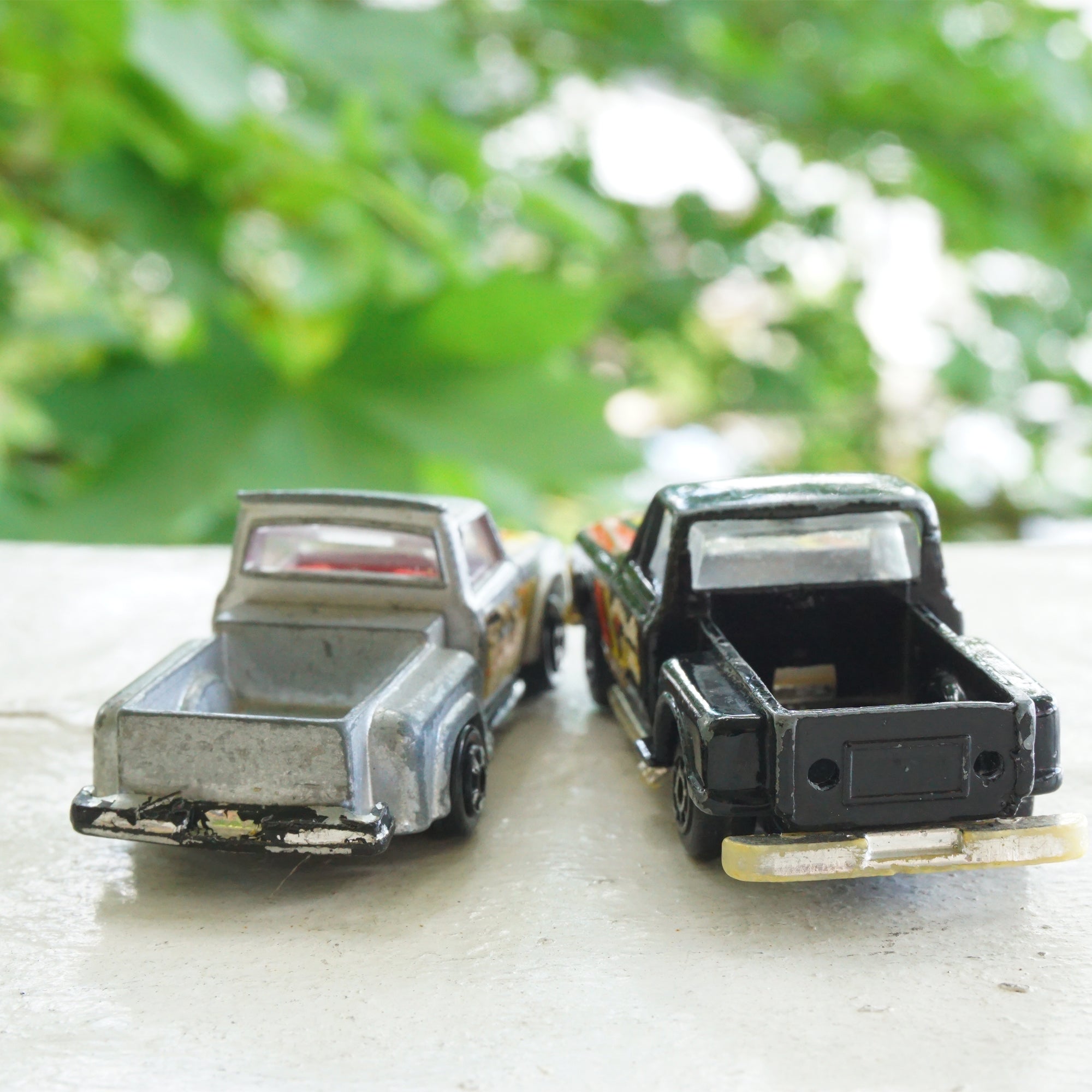 1970s Lot of 2 Vintage ZYLMEX Pickups. Fun Trucking Courier