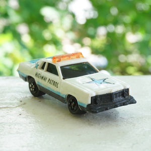 1980 Vintage KIDCO Burnin' Key Cars Dodge Monaco 62 Highway Patrol. WIthout Key.