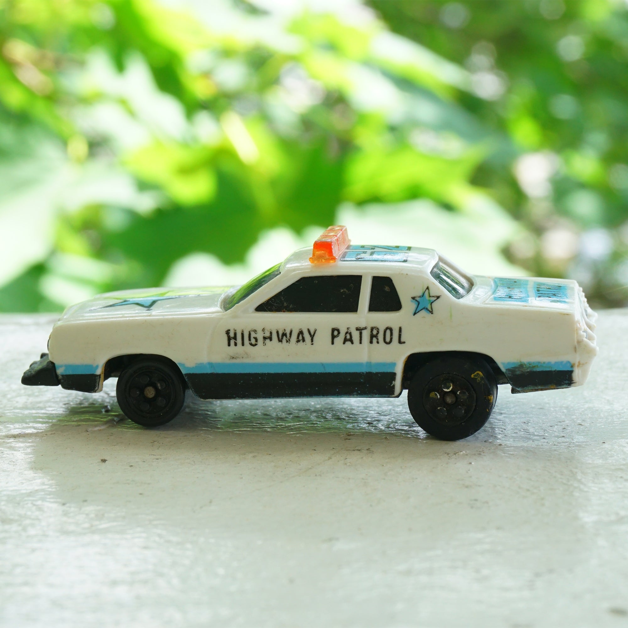 1980 Vintage KIDCO Burnin' Key Cars Dodge Monaco 62 Highway Patrol. WIthout Key.