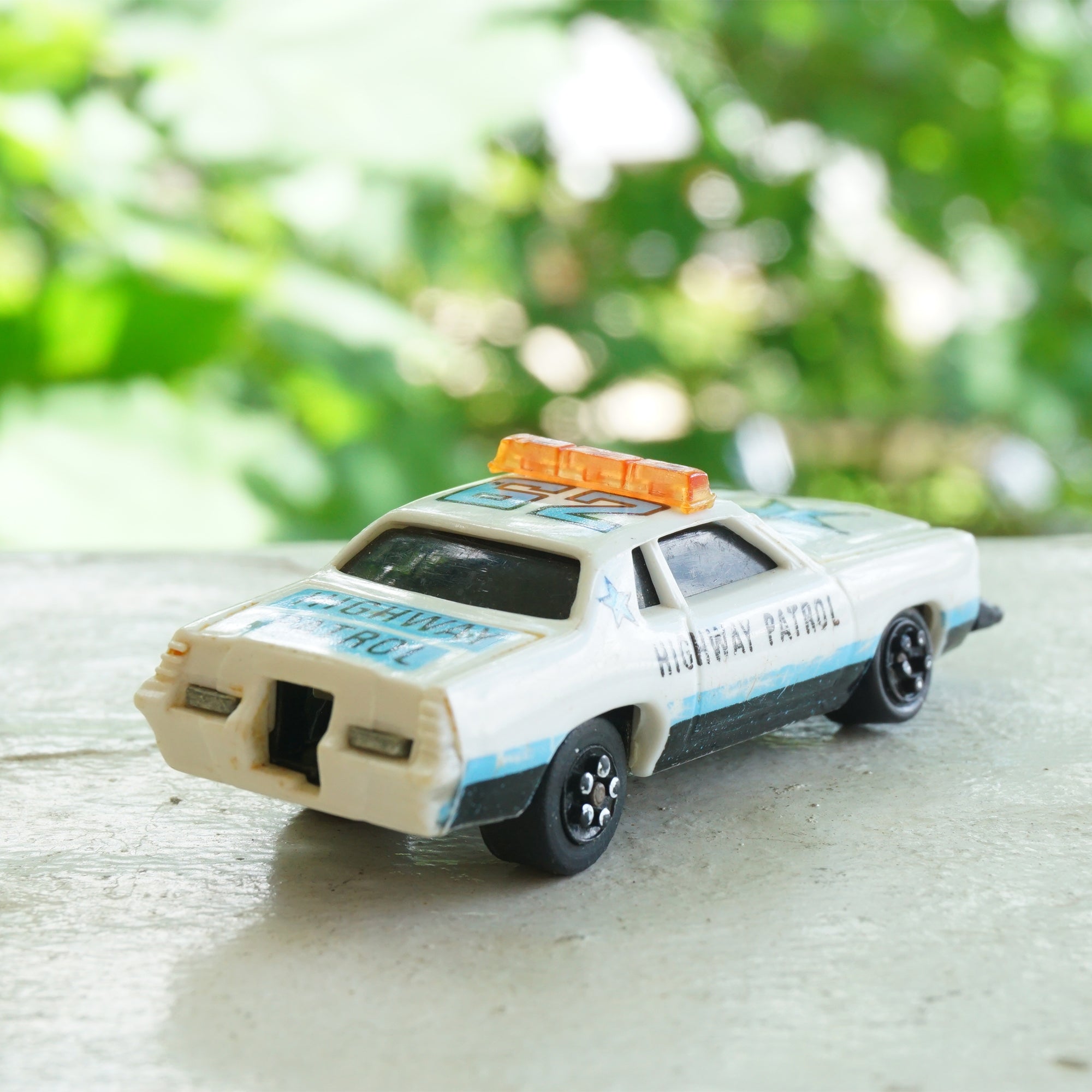 1980 Vintage KIDCO Burnin' Key Cars Dodge Monaco 62 Highway Patrol. WIthout Key.